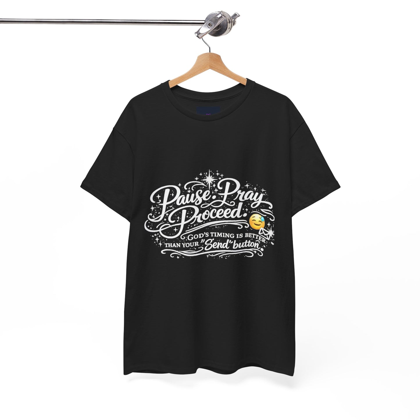 "Pause. Pray. Proceed" T-Shirt by DM1111