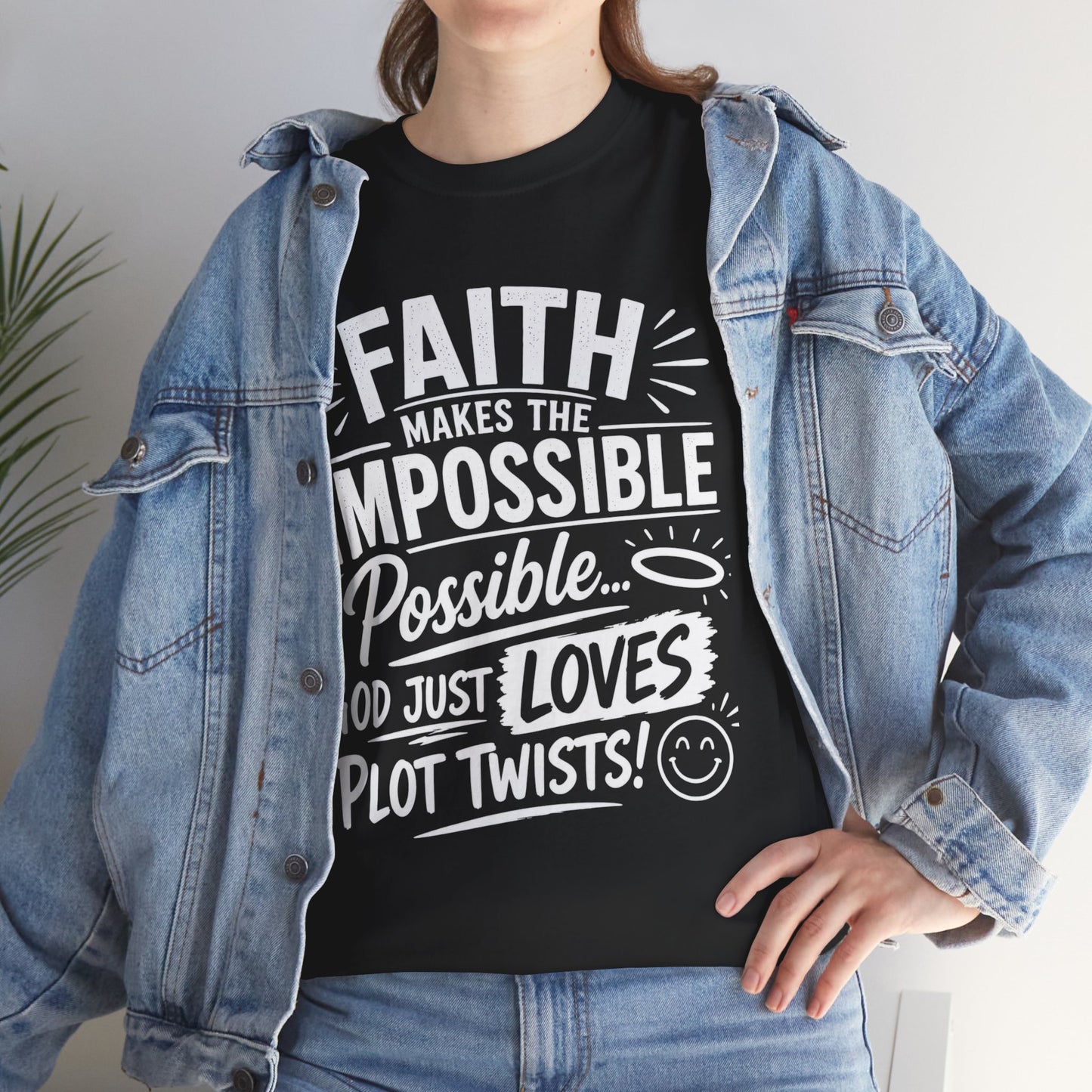 "Faith makes the impossible Possible" T-Shirt by DM1111