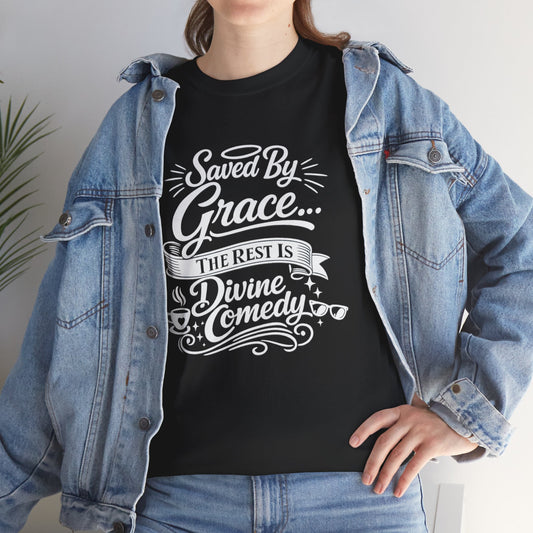 "Saved By Grace DF" T-Shirt by DM1111