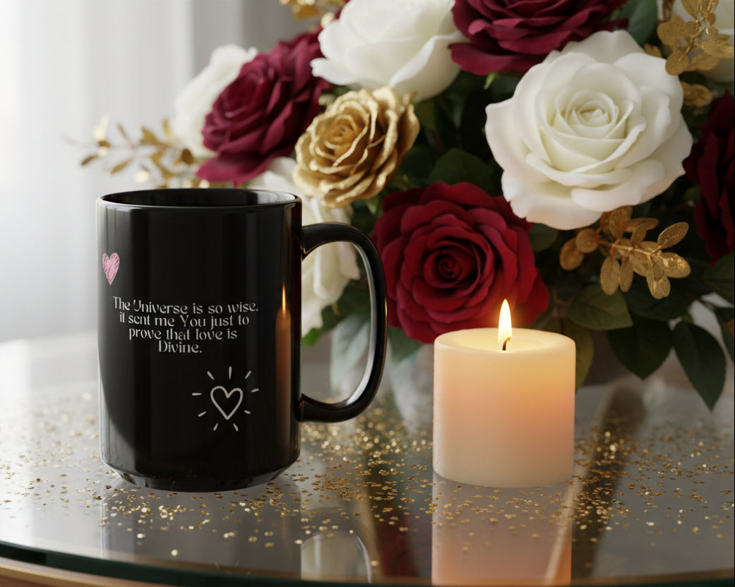 DM1111 "Love Is Divine" Love Mug (11oz, 15oz)
