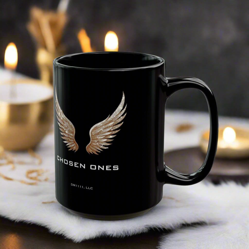 Chosen Ones Official DM1111 Black Mug (11oz, 15oz)