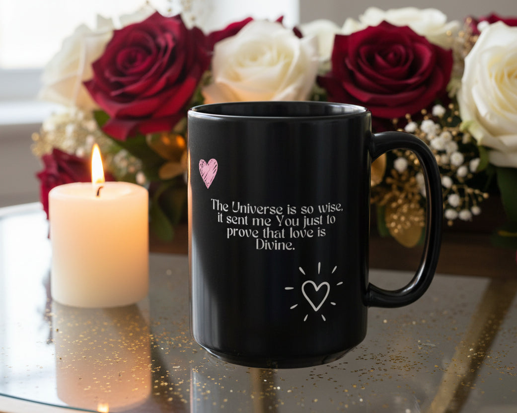 DM1111 "Love Is Divine" Love Mug (11oz, 15oz)