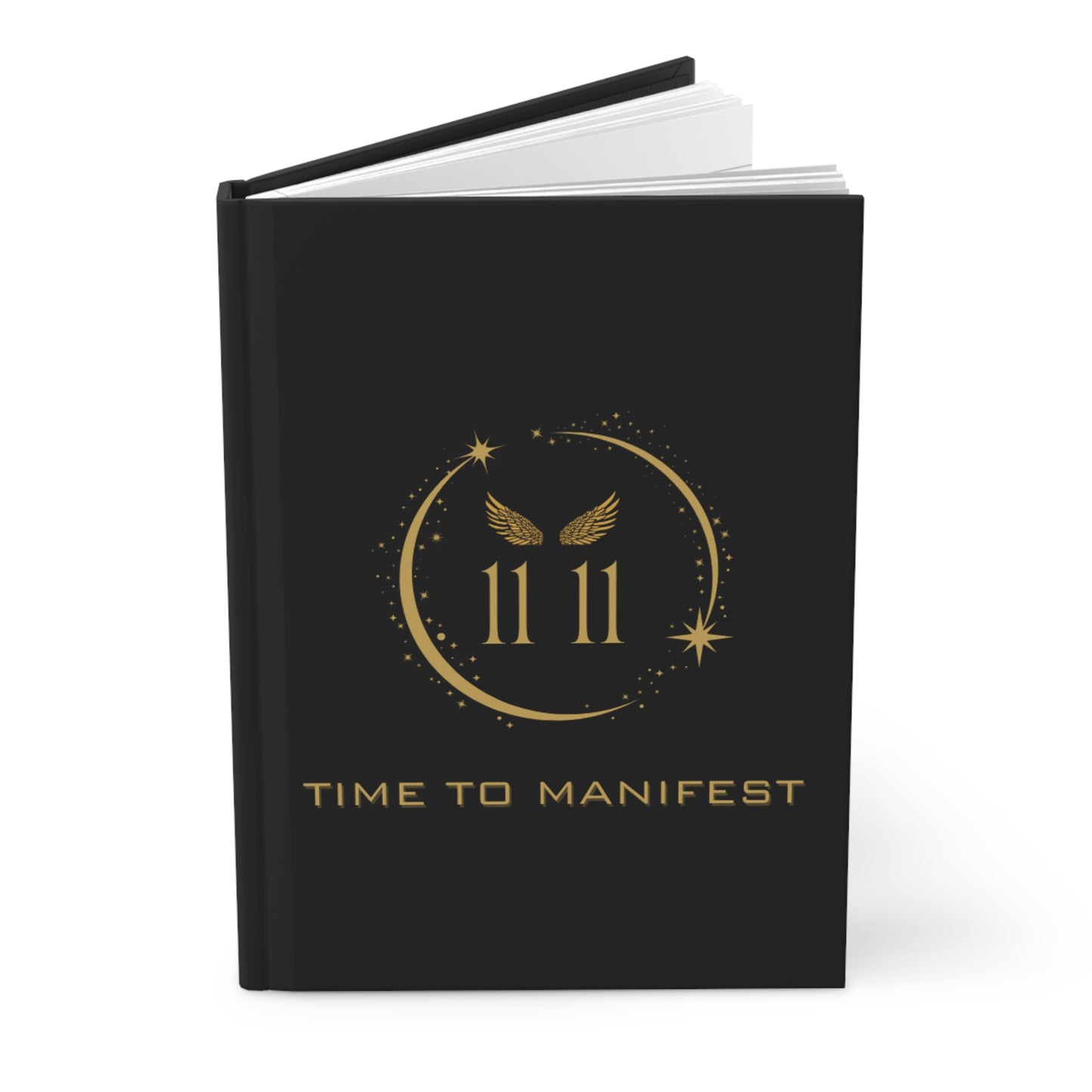 11 11 "Time To Manifest" Hardcover Journal Matte