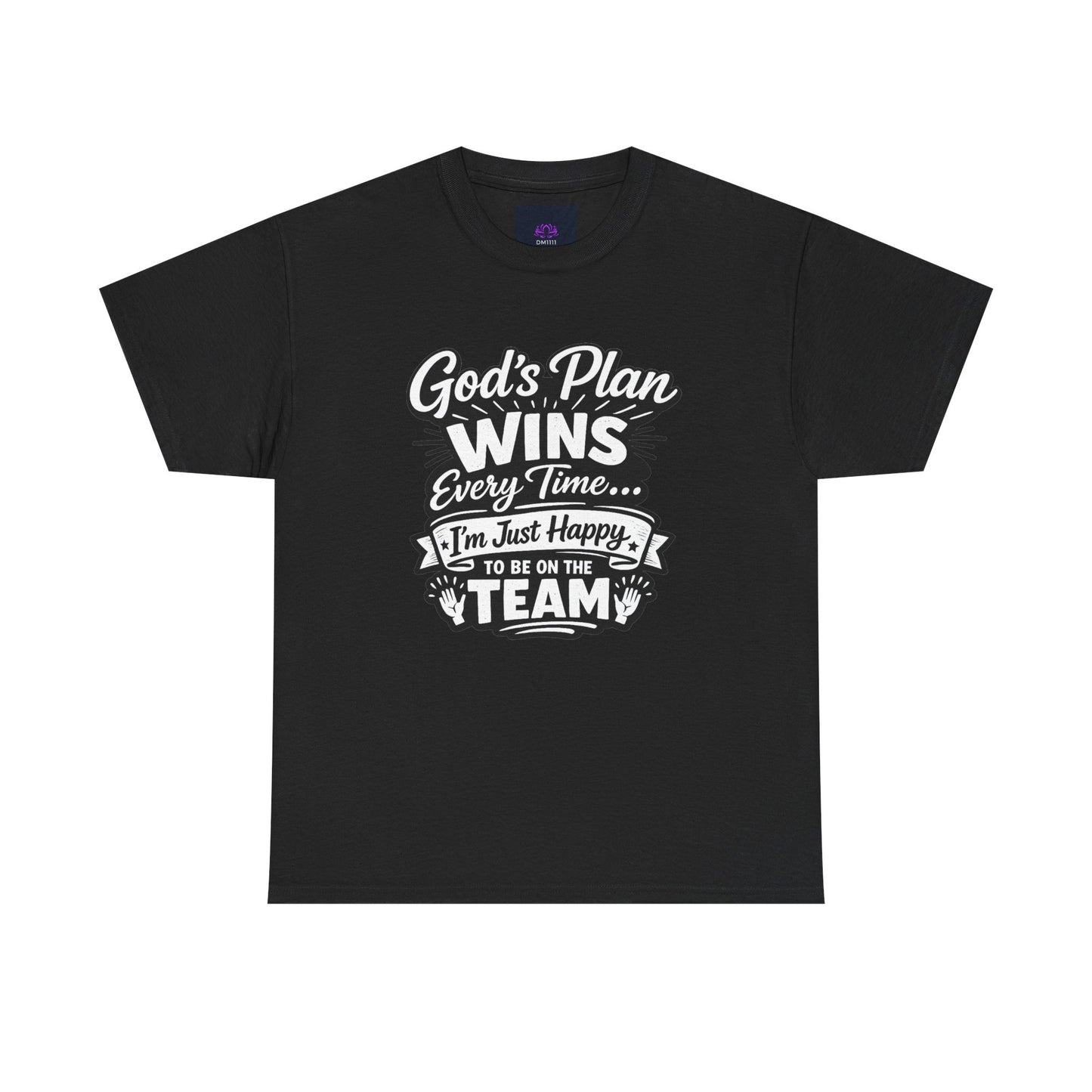 "God's Plan Wins", DF Divine Faith T-Shirt by DM1111