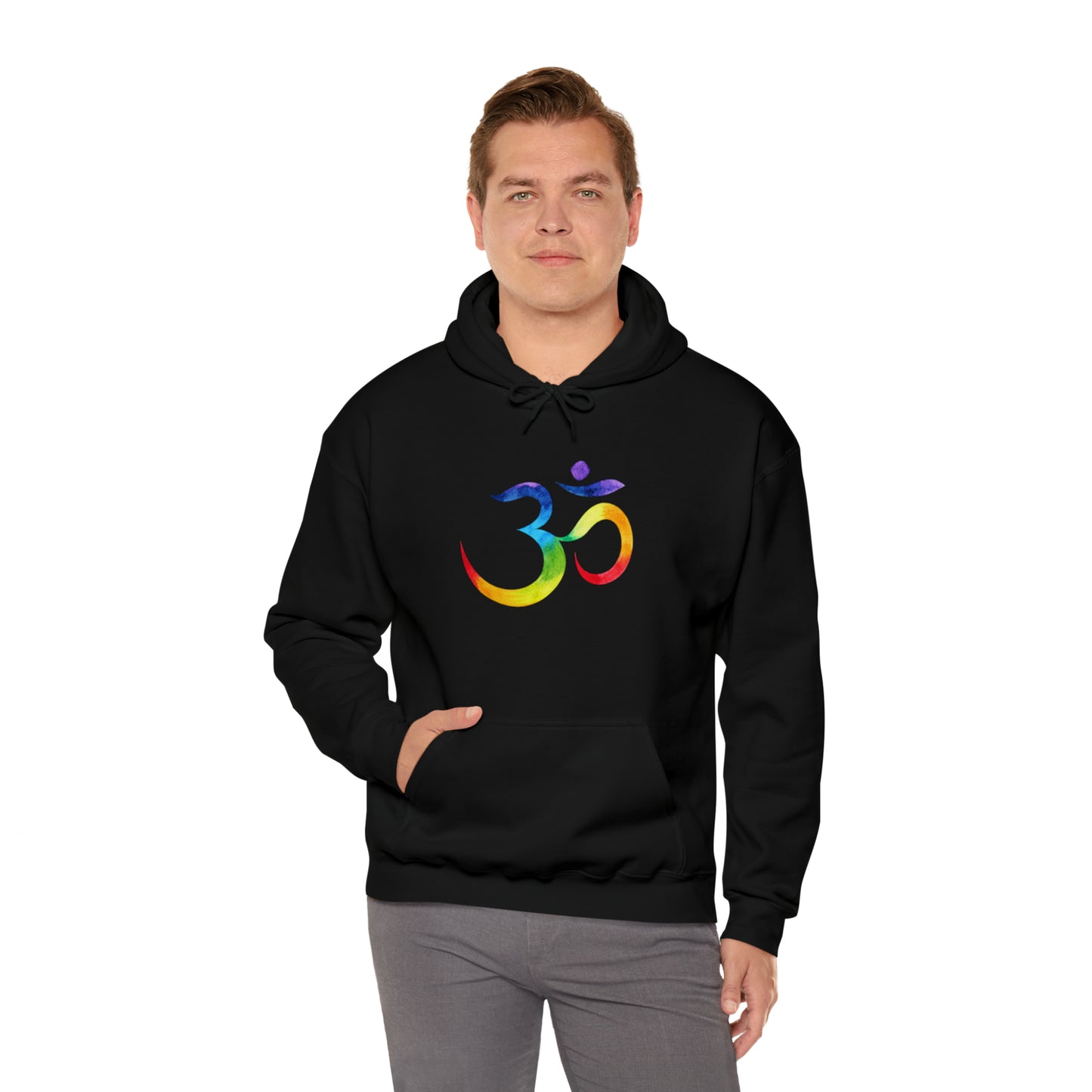 DM1111 OM Themed Unisex Heavy Blend™ Hooded Sweatshirt