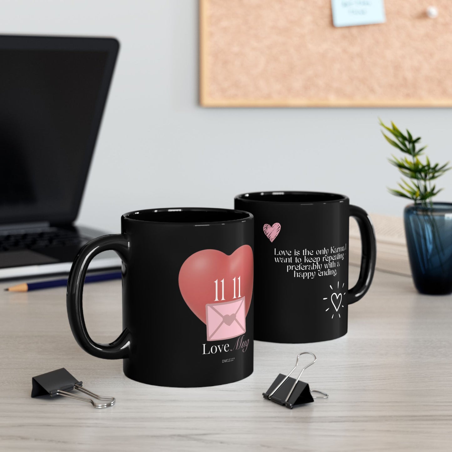 DM1111 "Love Is The Only Karma" Love Mug (11oz, 15oz)