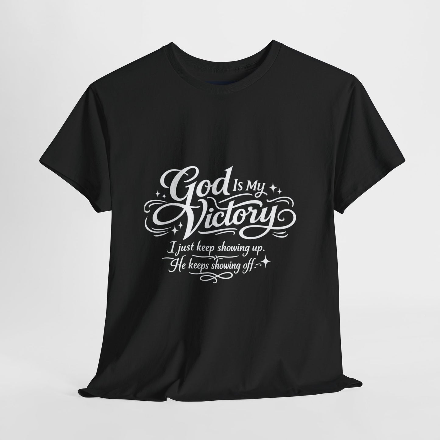 "God Is My Victory" T-Shirt by DM1111