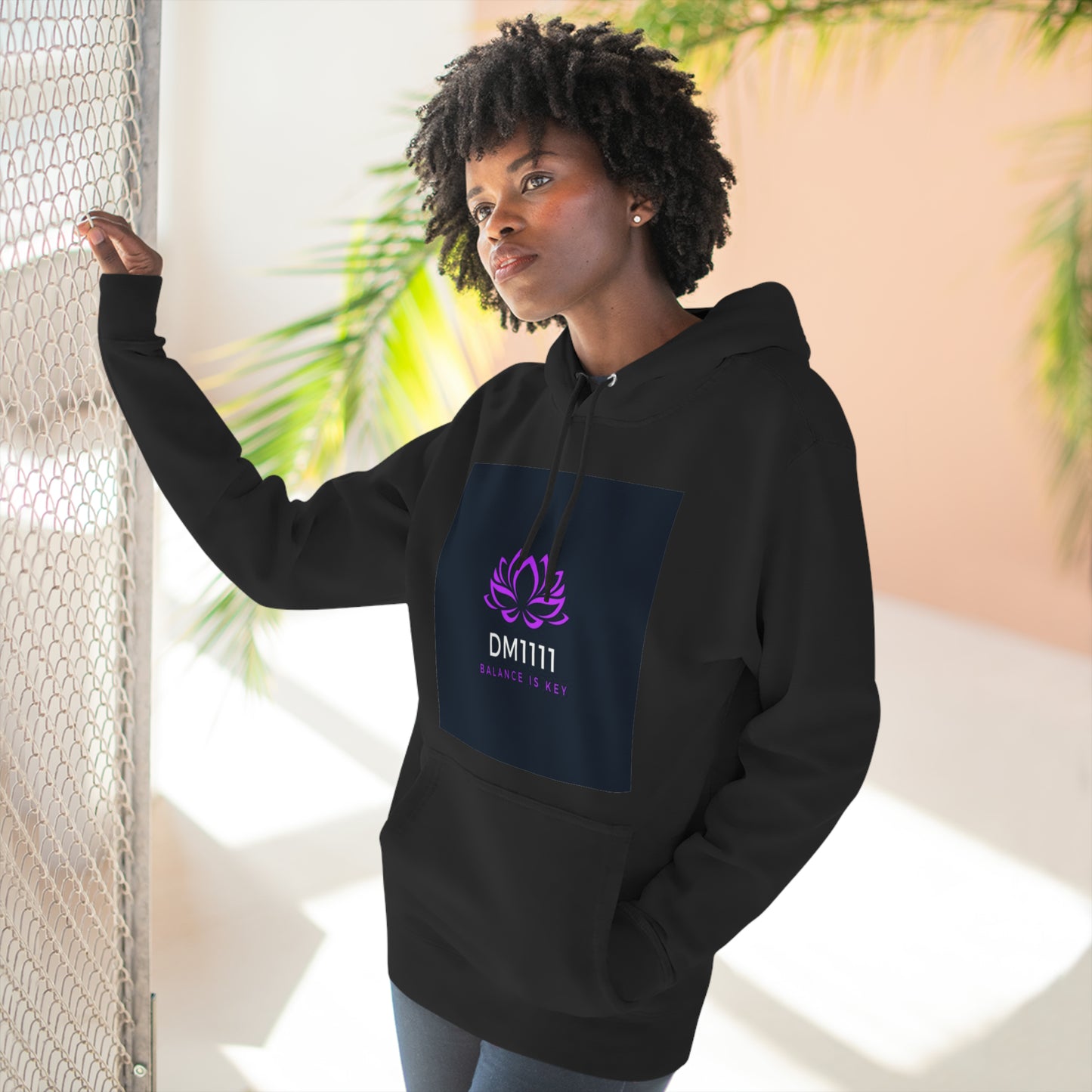 DM1111 Unisex Premium Pullover Hoodie