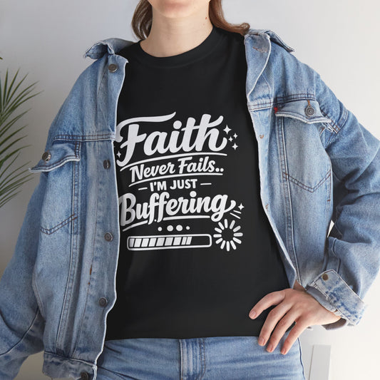 "Faith Never Fails DF" T-Shirt by DM1111