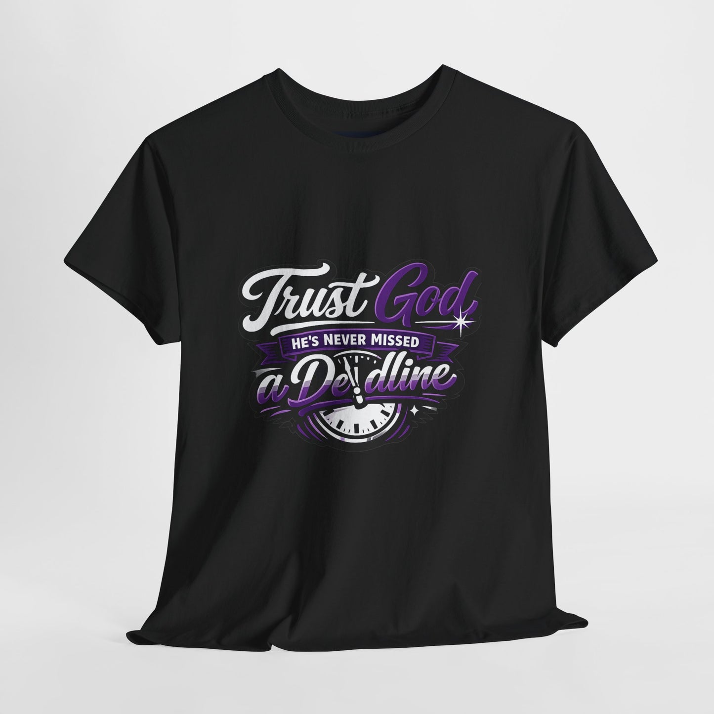"Trust God, He's Never Missed", DF Divine Faith T-Shirt by DM1111