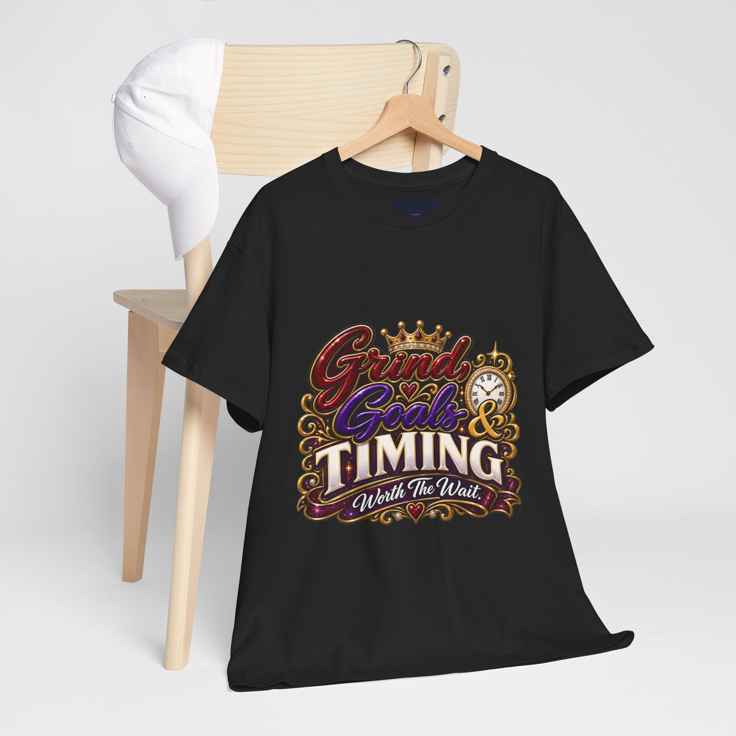 "Grind, Goals, and Timing...Worth the Wait.", DF Divine Faith T-Shirt by DM1111
