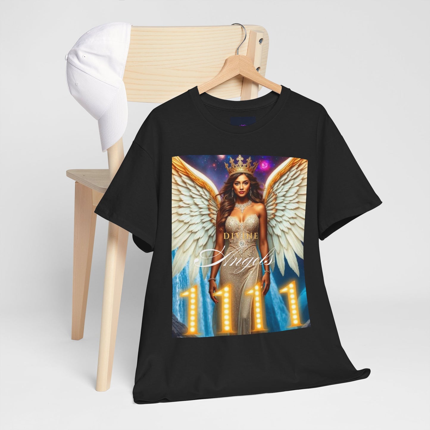 1111 Divine Angels "Divine and Chosen" B T-Shirt by DM1111