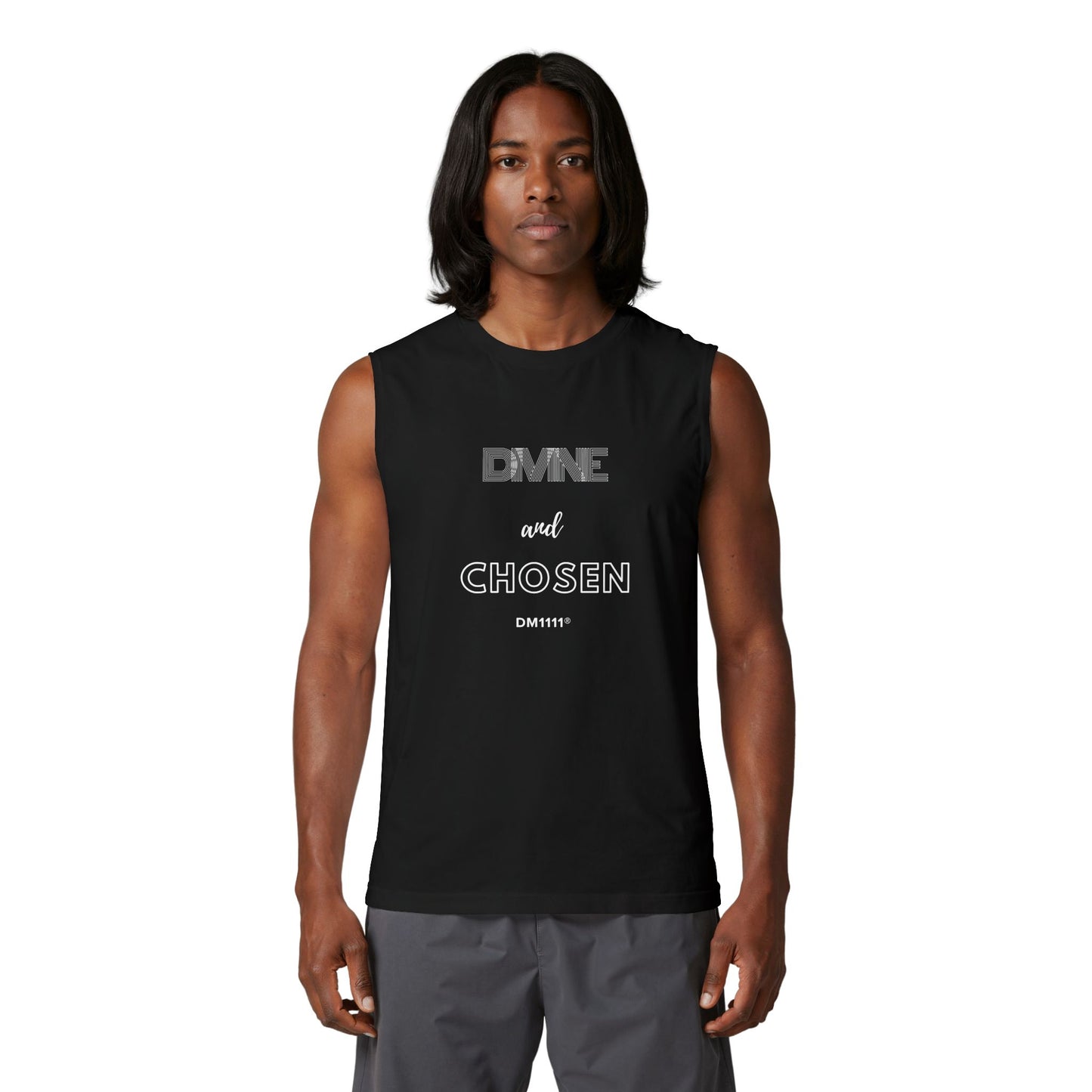 DM1111 "Divine and Chosen" Unisex Jersey Muscle Tank