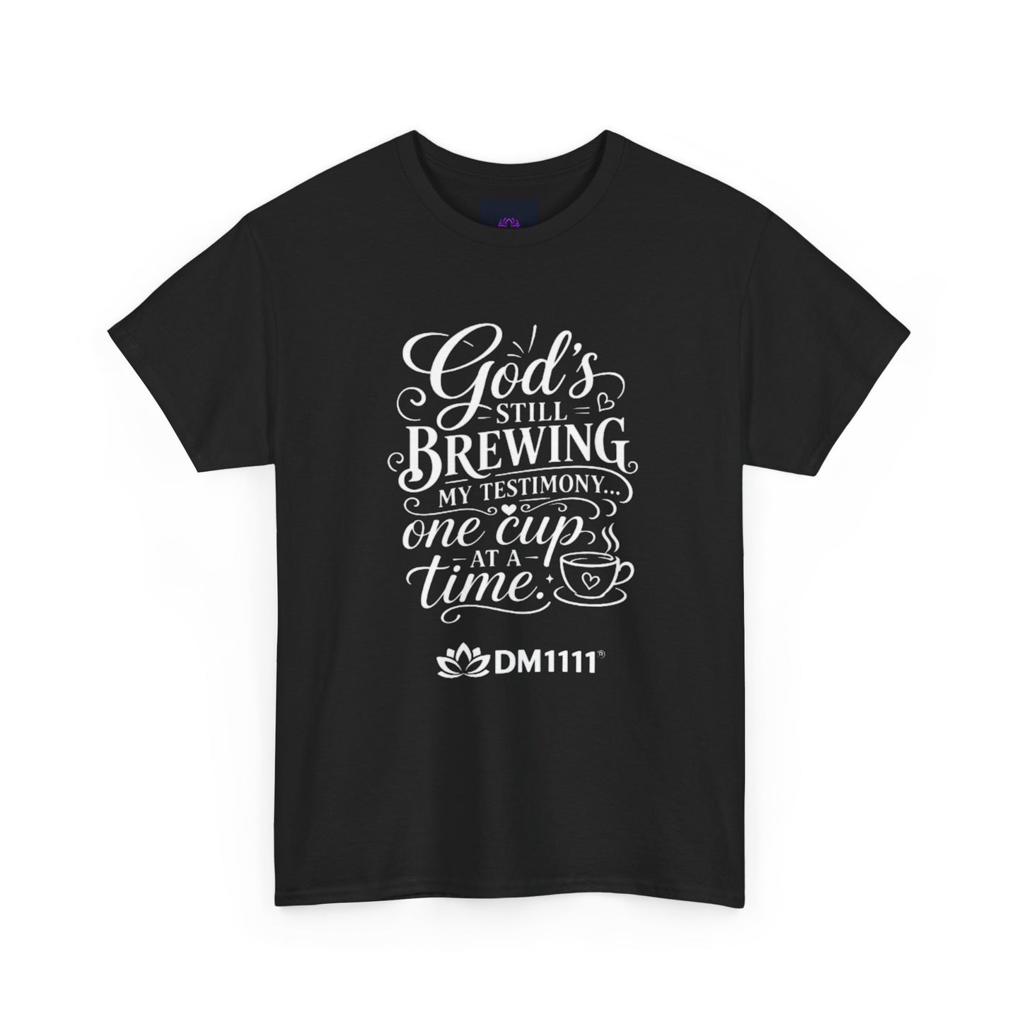 "God's Still Brewing" T-Shirt by DM1111