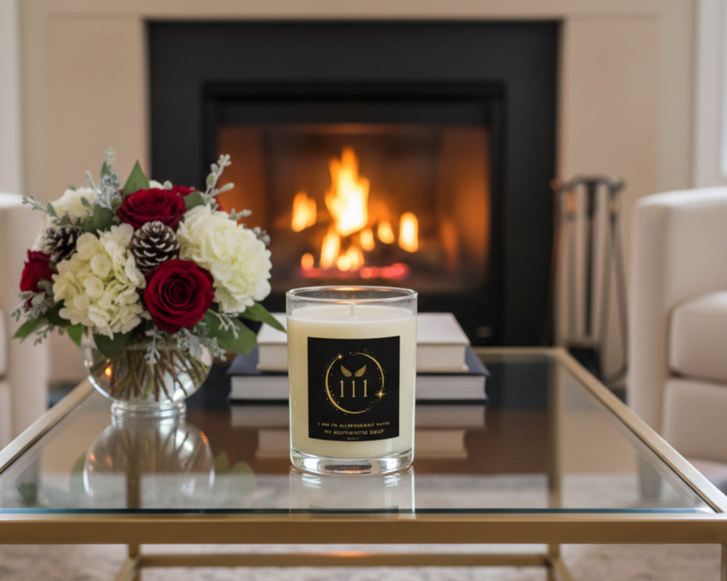 Angel 111 I Am In Alignment - Scented Candle - Full Glass, 11oz