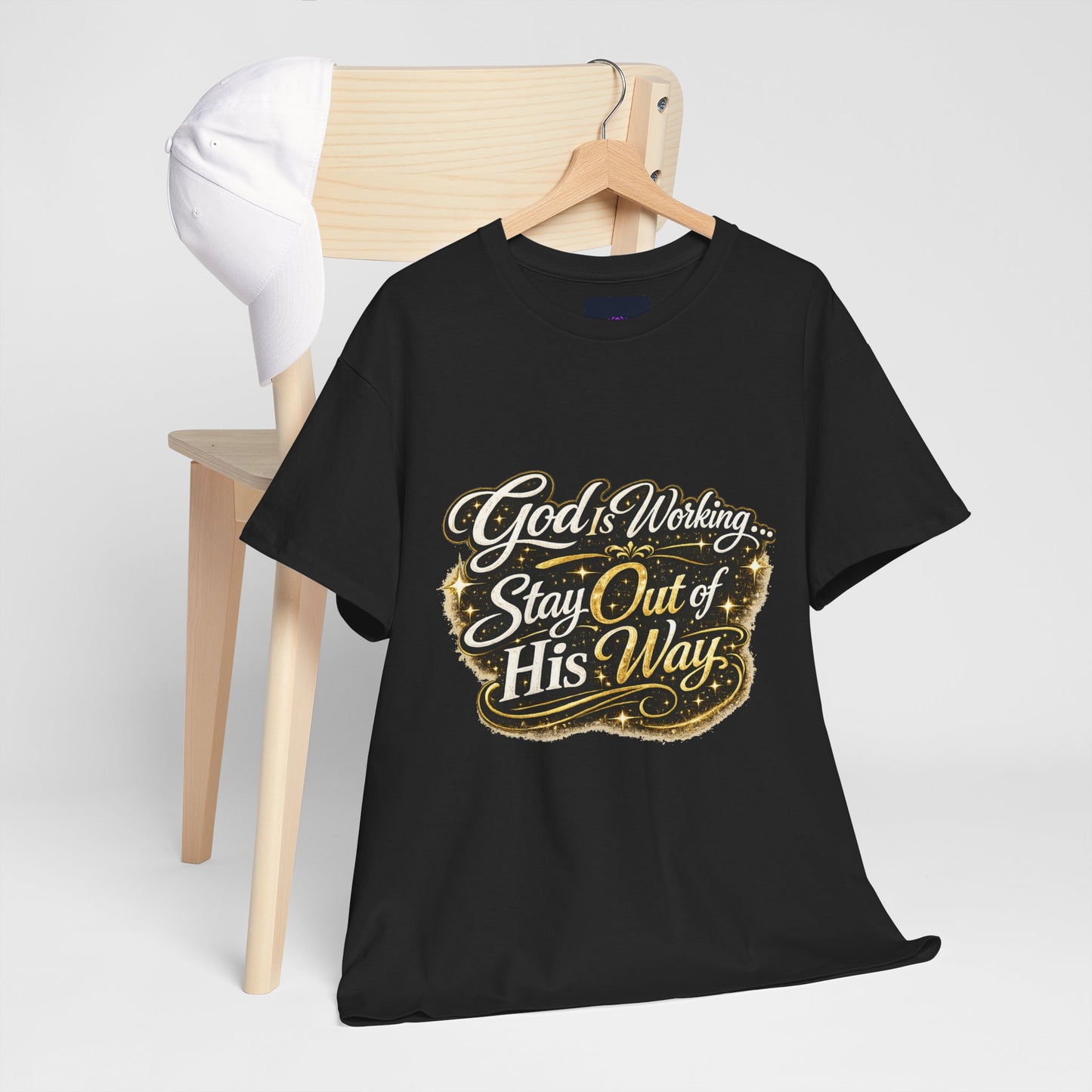 "God Is Working", DF Divine Faith T-Shirt by DM1111