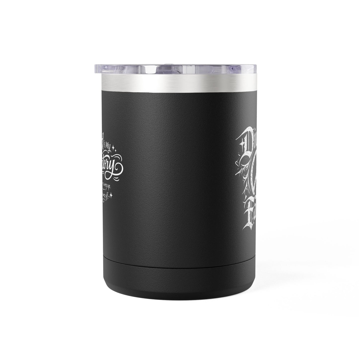 "God Is My Victory, DF" 15oz Insulated Travel Mug
