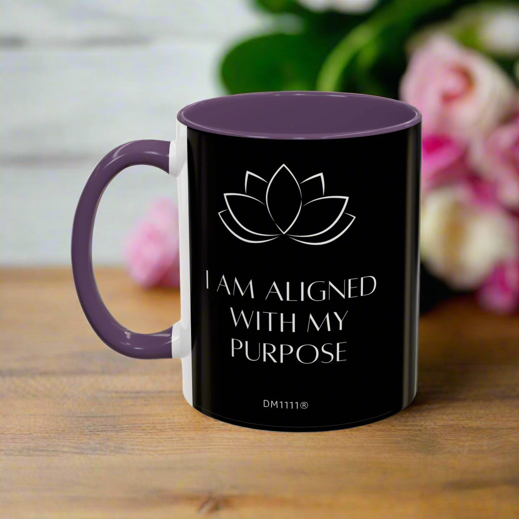 DM1111 "I Am Aligned" Accent Coffee Mug (11, 15oz)