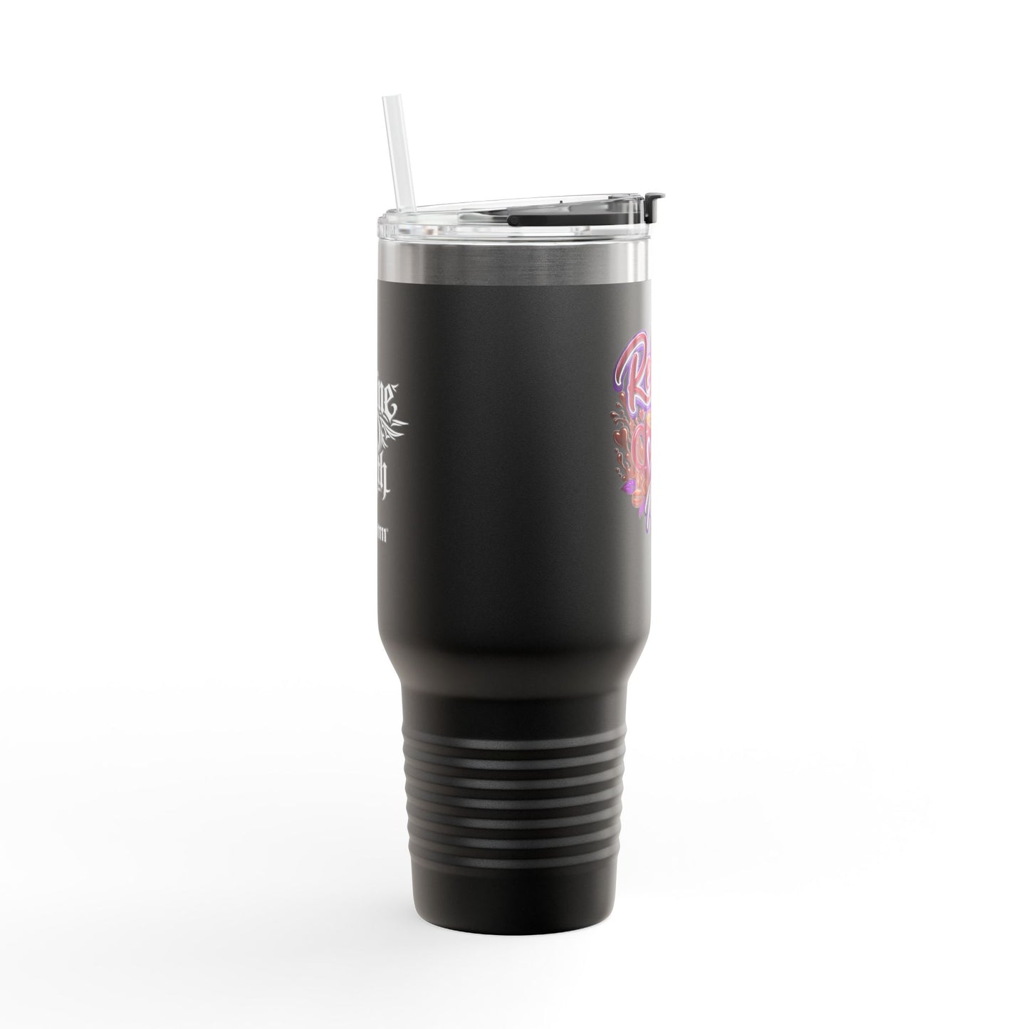 Travel Mug — "Refill Me Like You Mean It, DF" 40oz Insulated Tumbler