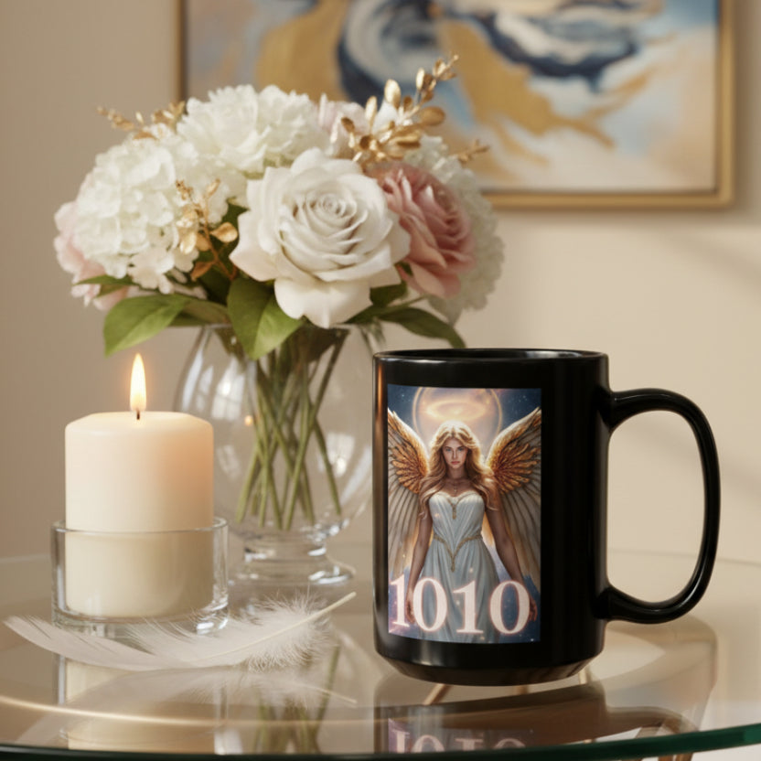 DM1111 "1010" Divine Angels Mug (11oz, 15oz)