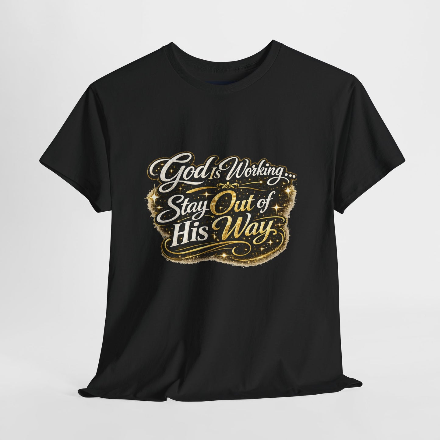 "God Is Working", DF Divine Faith T-Shirt by DM1111