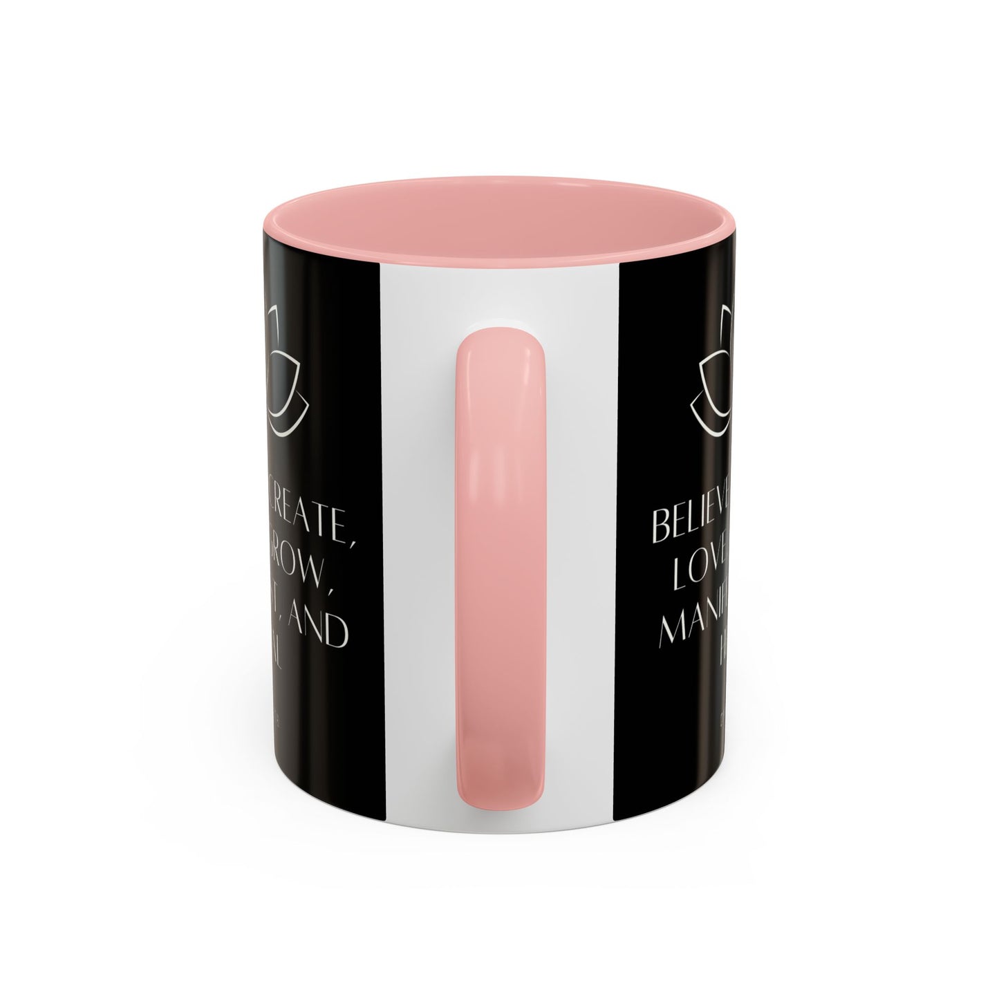 MUG OF THE WEEK - DM1111 "Manifest and Heal" Accent Coffee Mug (11, 15oz)