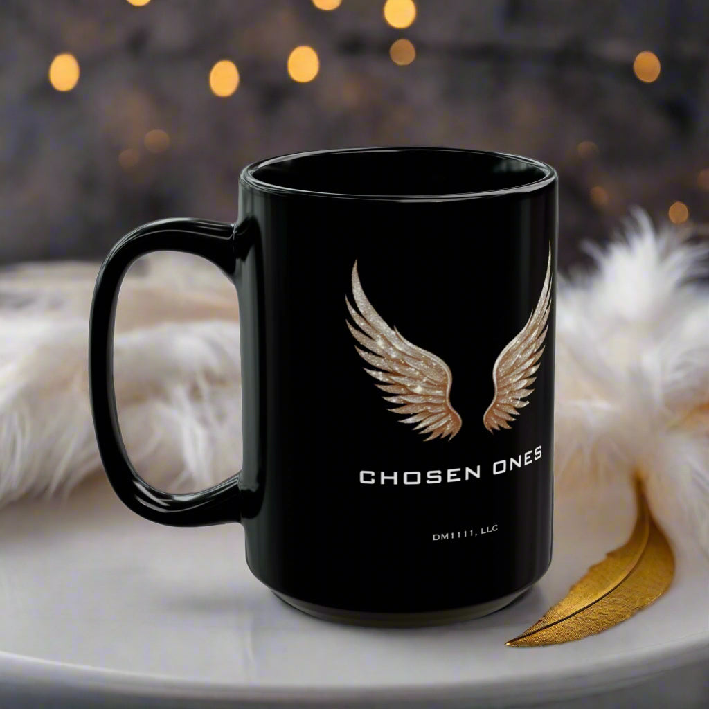 Chosen Ones Official DM1111 Black Mug (11oz, 15oz)