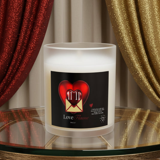 11:11 Love Flame - "Make Me Smile" 11oz Glass Candle