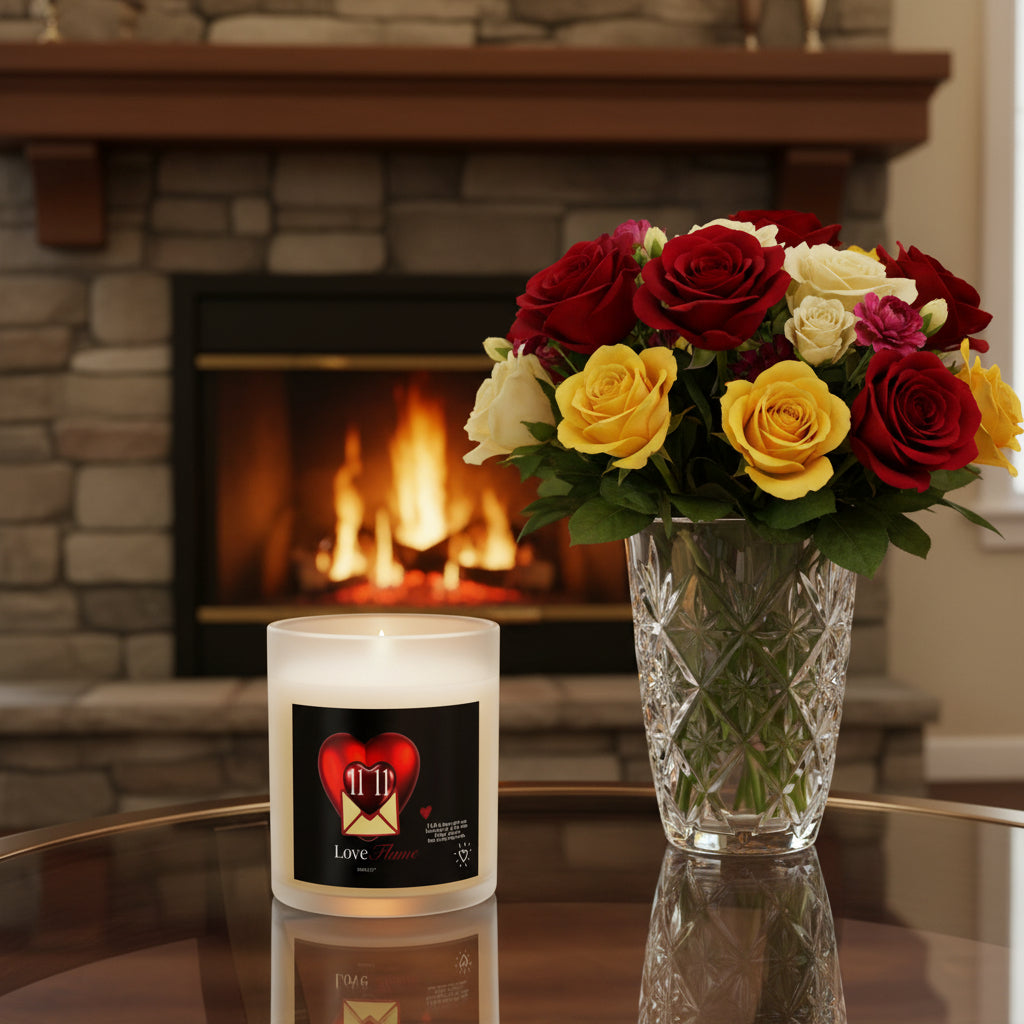 11:11 Love Flame - "Make Me Smile" 11oz Glass Candle