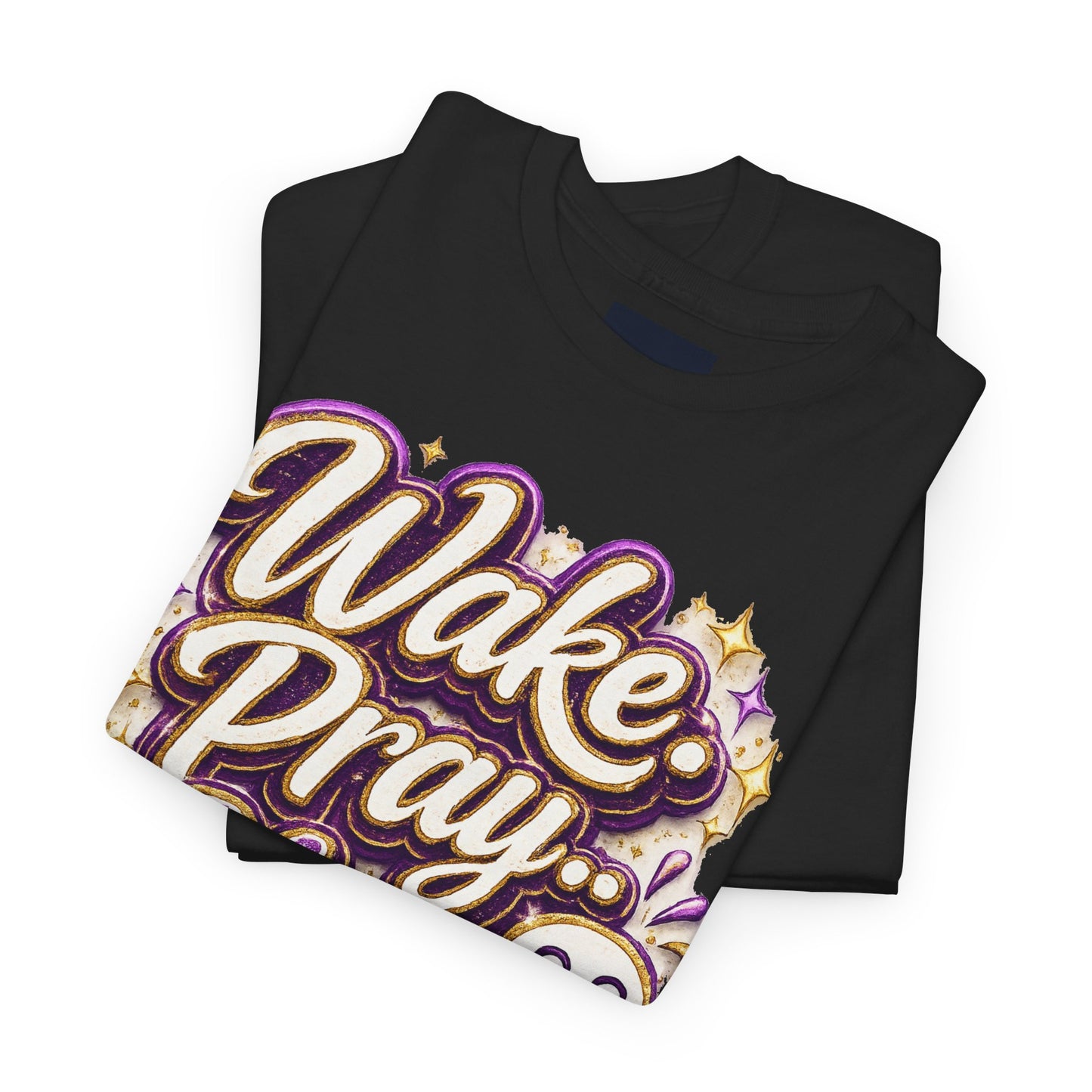 "Wake, Pray, Shine" T-Shirt by DM1111