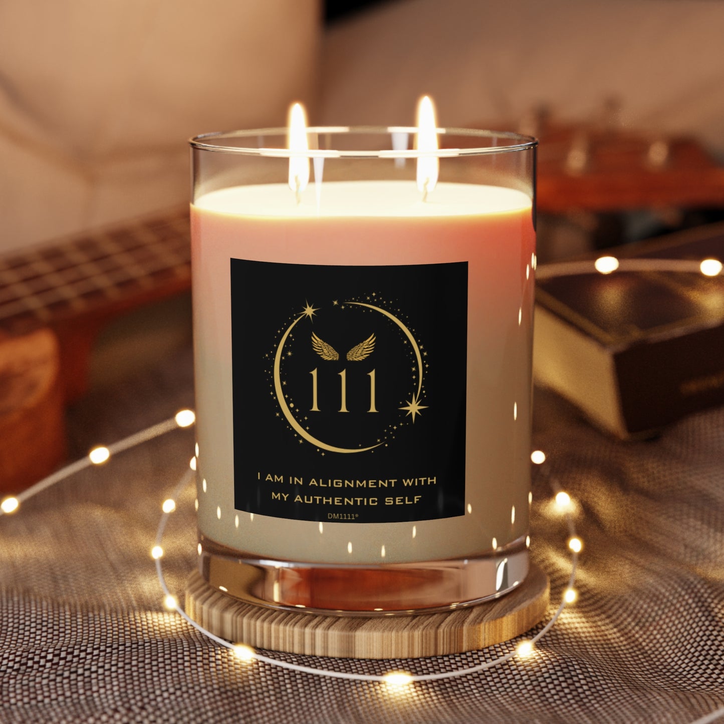 Angel 111 I Am In Alignment - Scented Candle - Full Glass, 11oz