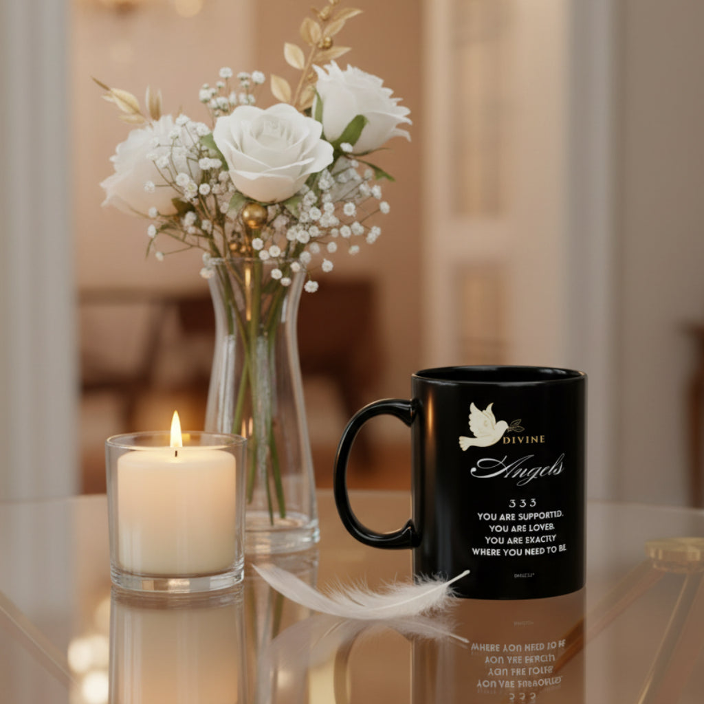 DM1111 "333" Divine Angels Mug (11oz, 15oz)