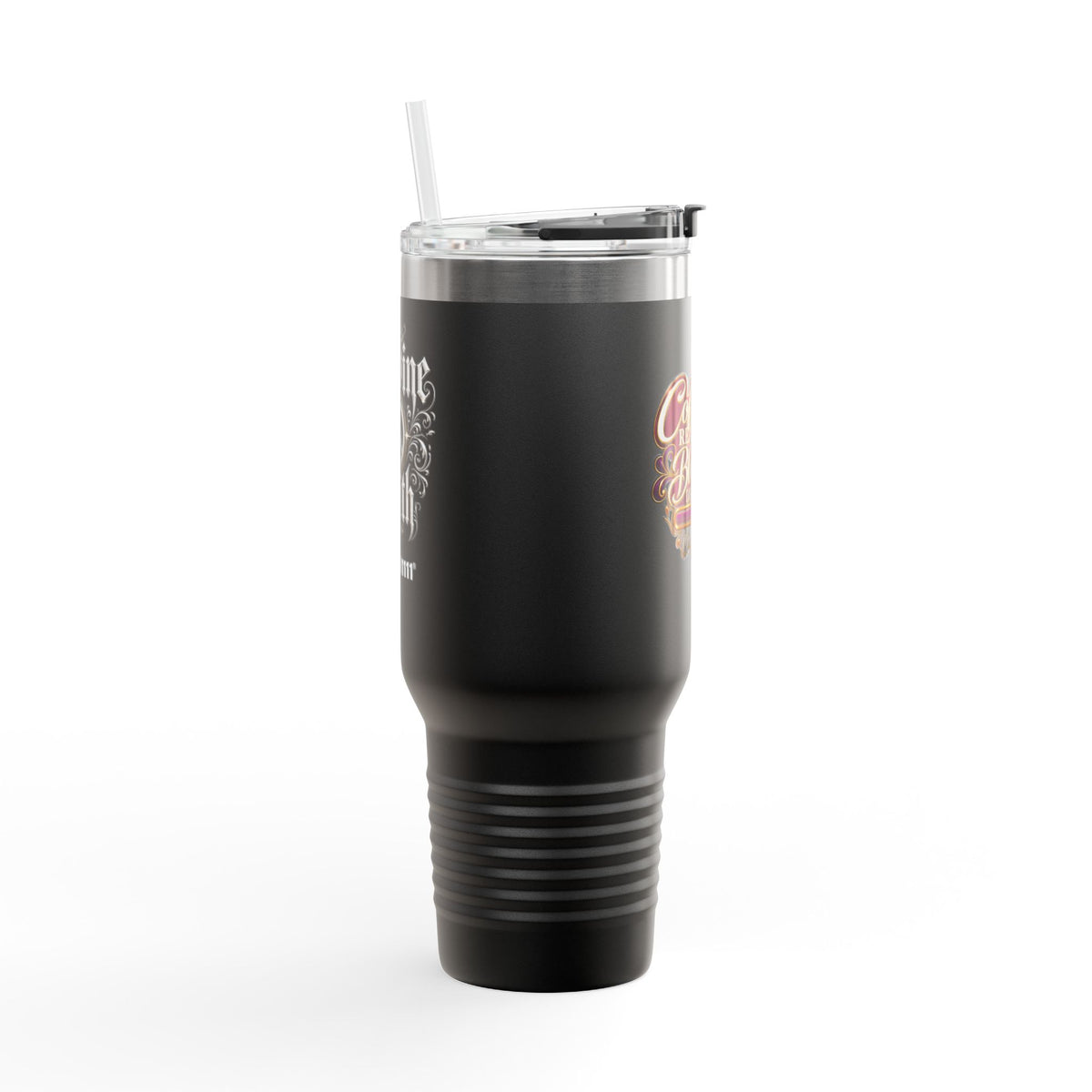 Travel Mug — "Coffee Ready. Blessings Loading." 40oz Insulated Tumbler