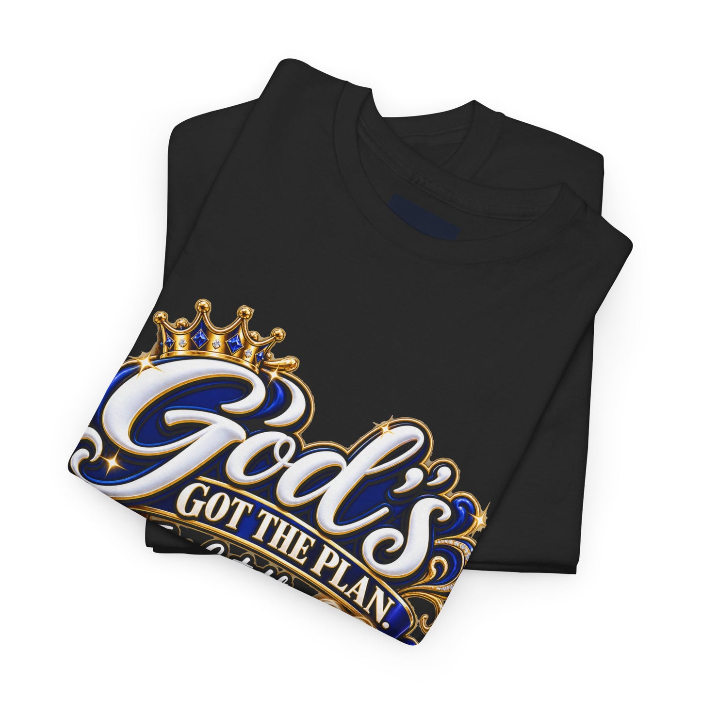 "God's Got The Plan, DF" T-Shirt by DM1111