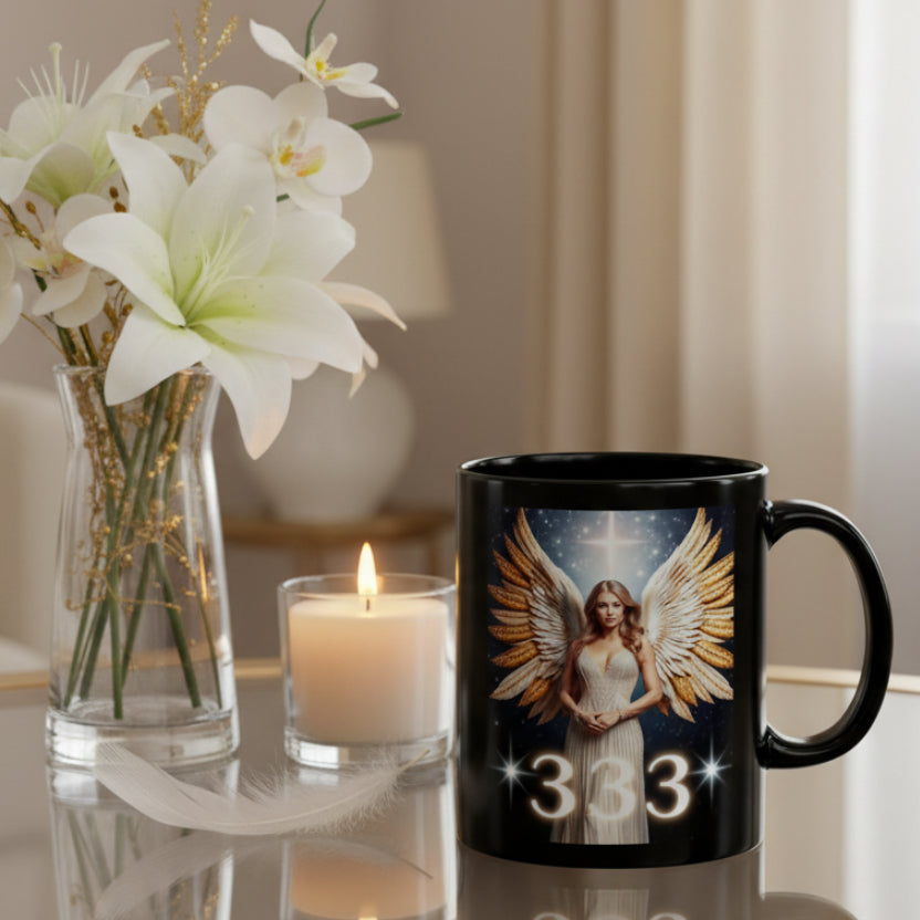 DM1111 "333" Divine Angels Mug (11oz, 15oz)