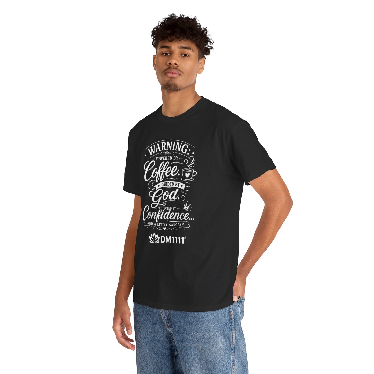 "Coffee, GOD, Confidence" T-Shirt by DM1111