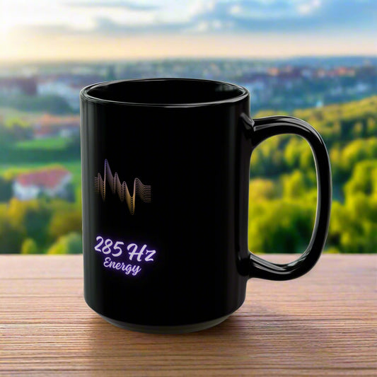 285 Hz Frequency DM1111 Black Mug (11oz, 15oz)