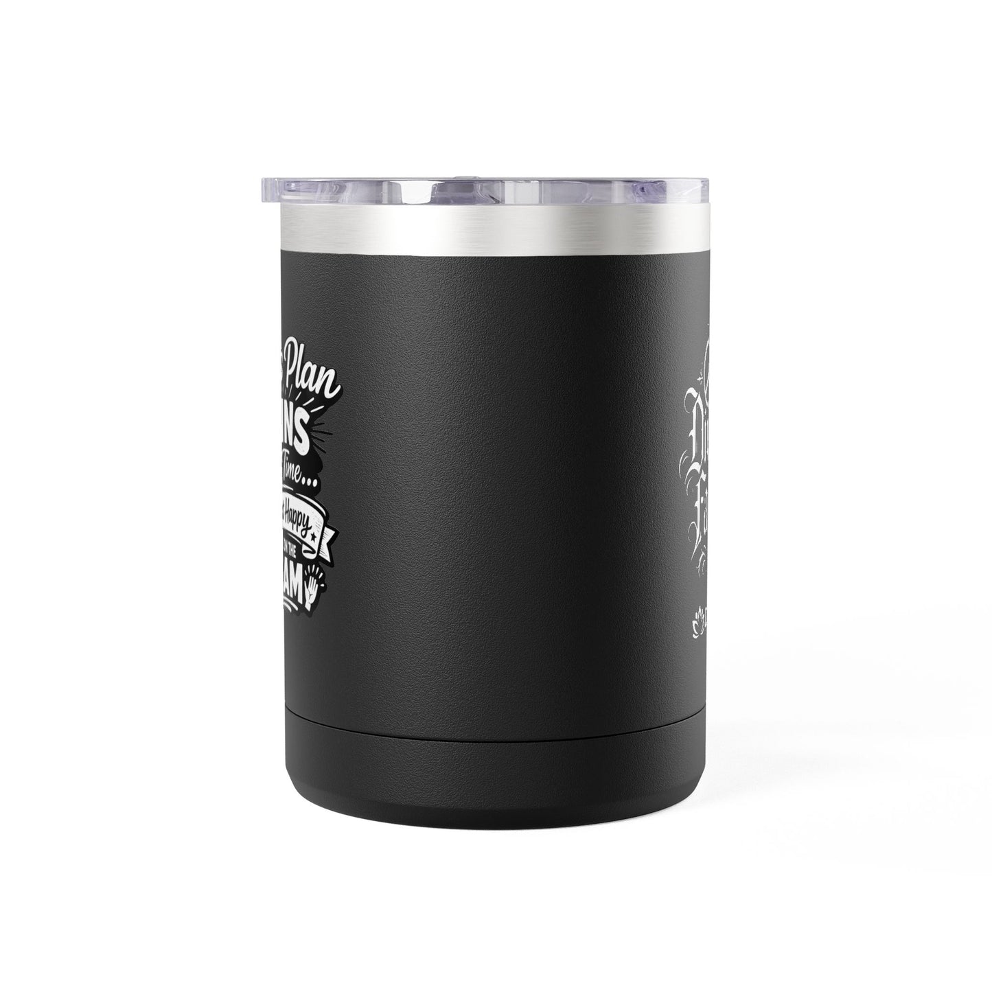 "God’s Plan Wins, DF" 15oz Insulated Travel Mug