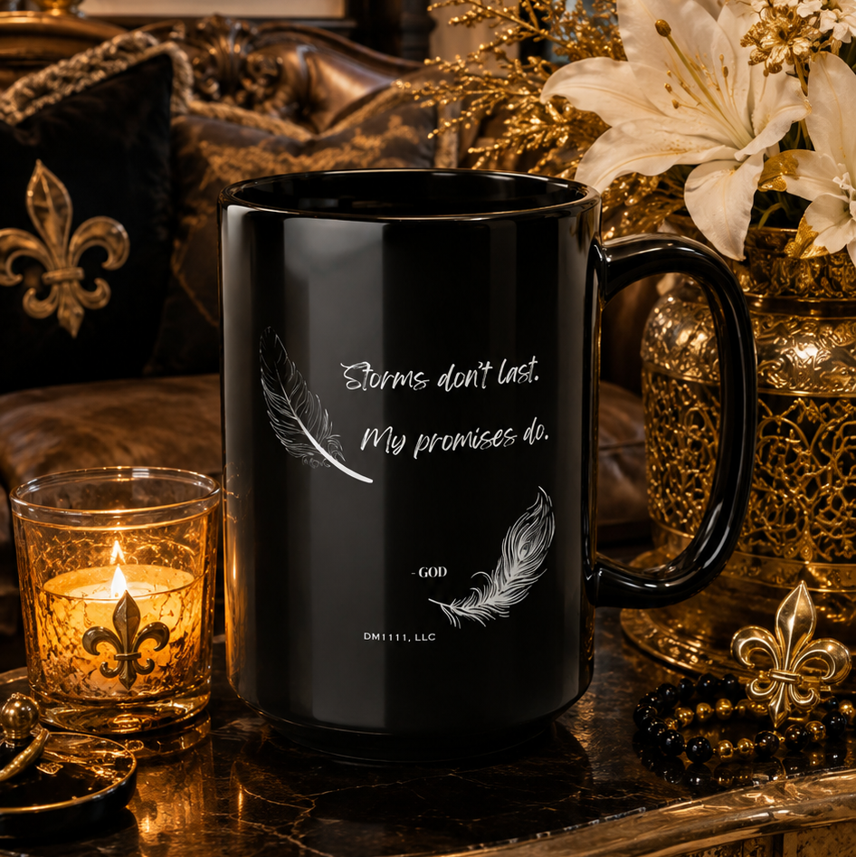 "Storms Don't Last" DM1111 Divine Faith Mug (11oz, 15oz)