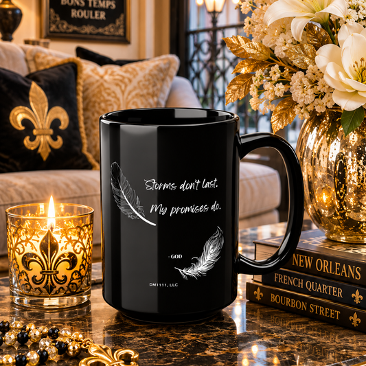 "Storms Don't Last" DM1111 Divine Faith Mug (11oz, 15oz)