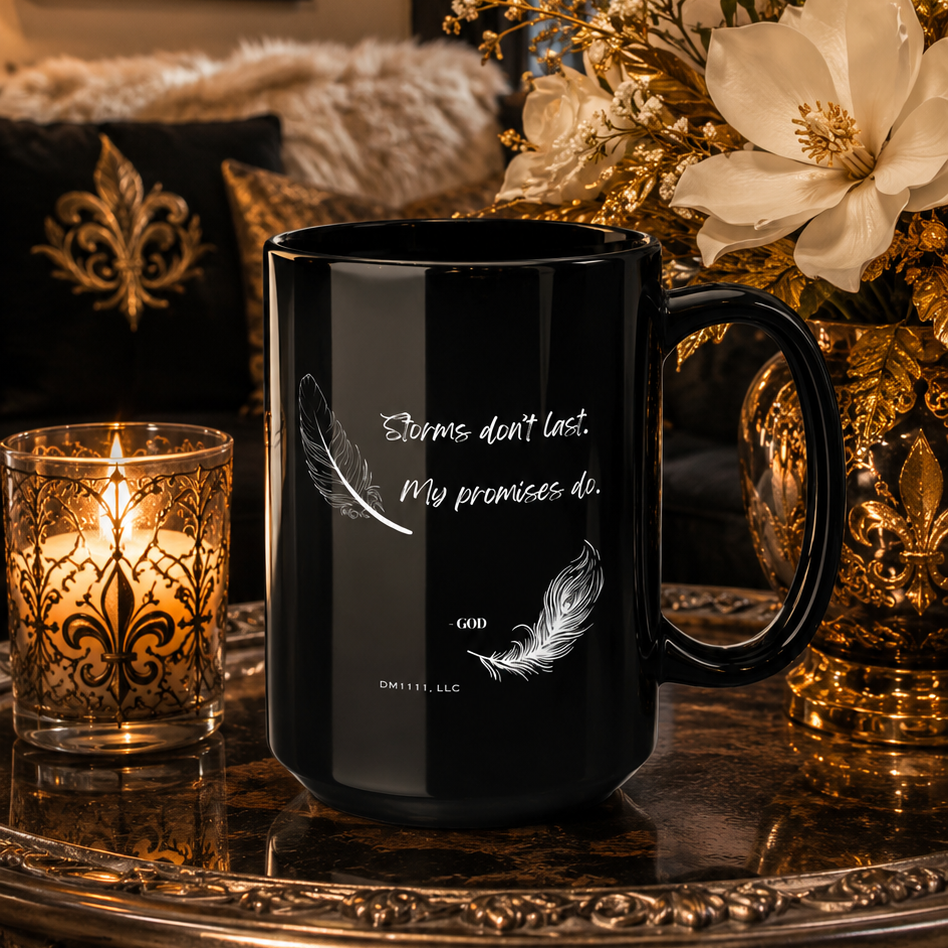 "Storms Don't Last" DM1111 Divine Faith Mug (11oz, 15oz)