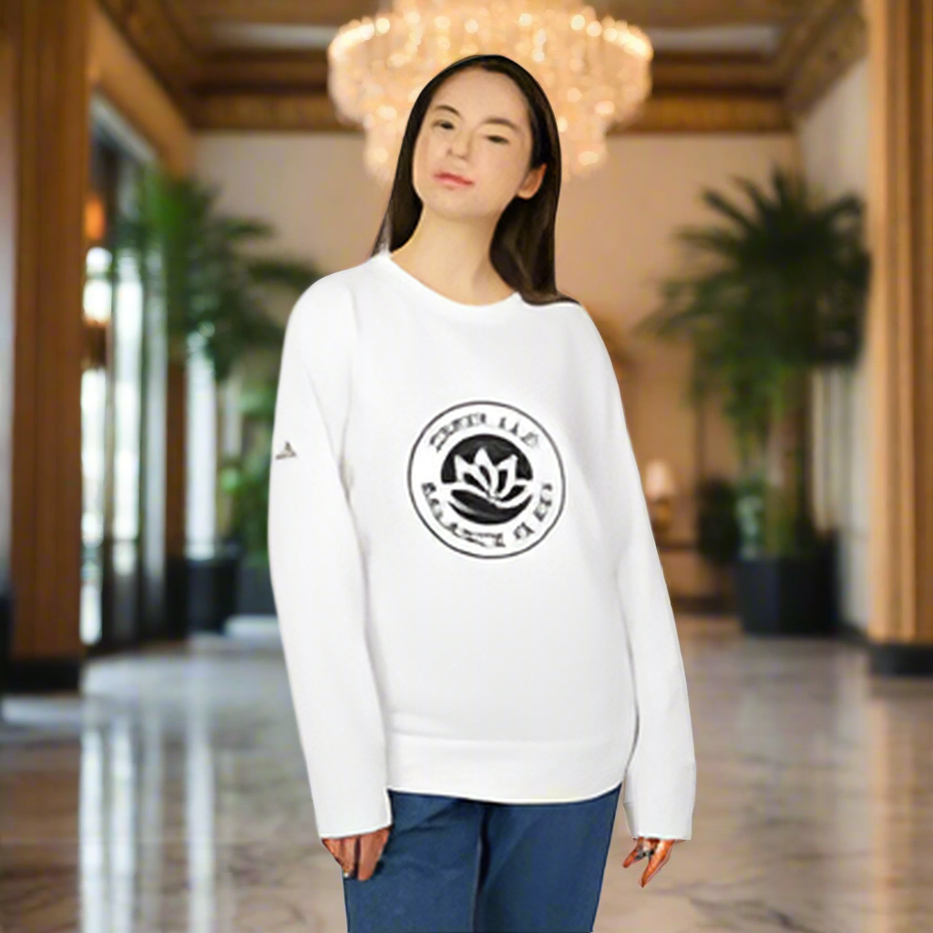 DM1111 Balance Is Key adidas® Unisex Fleece Crewneck Sweatshirt
