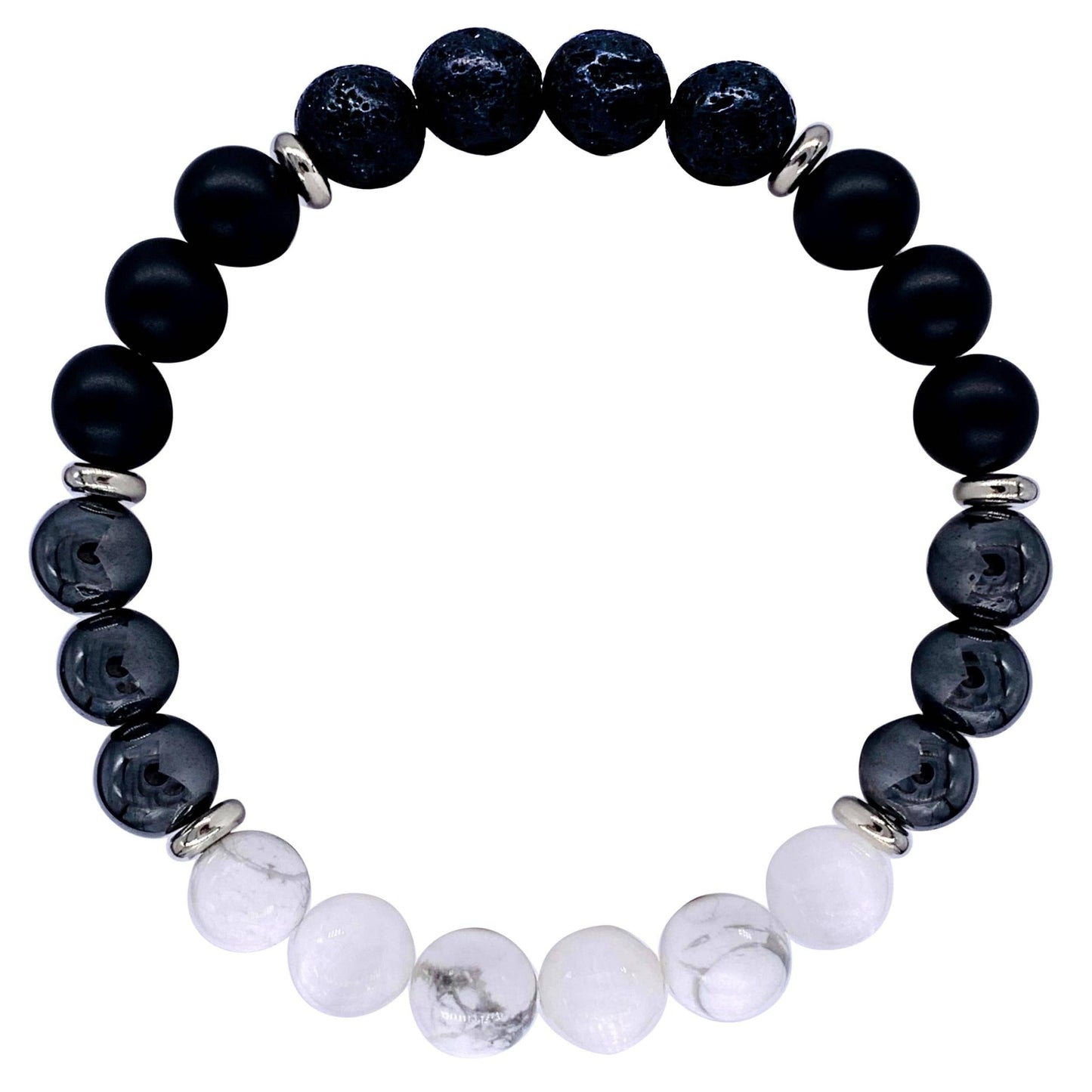 Triple Protection & Grounding Crystal Bracelet