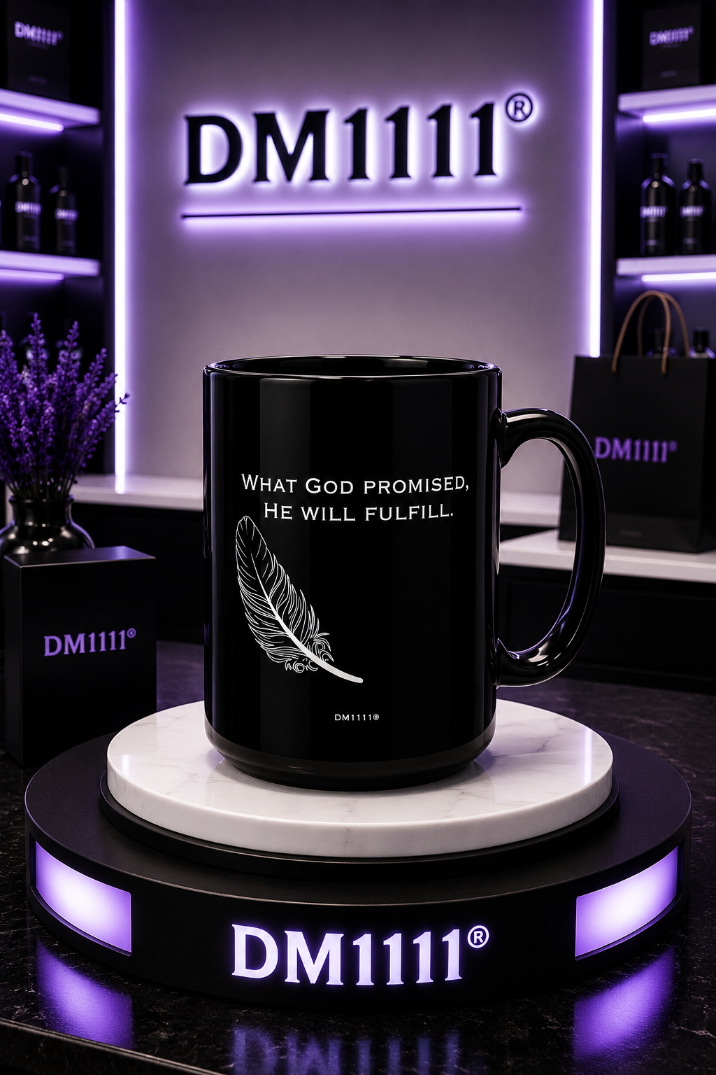 "What God Promised" DM1111 Divine Faith Mug (11oz, 15oz)