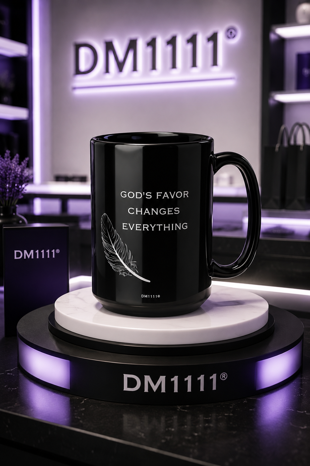 "God's Favor" DM1111 Divine Faith Mug (11oz, 15oz)