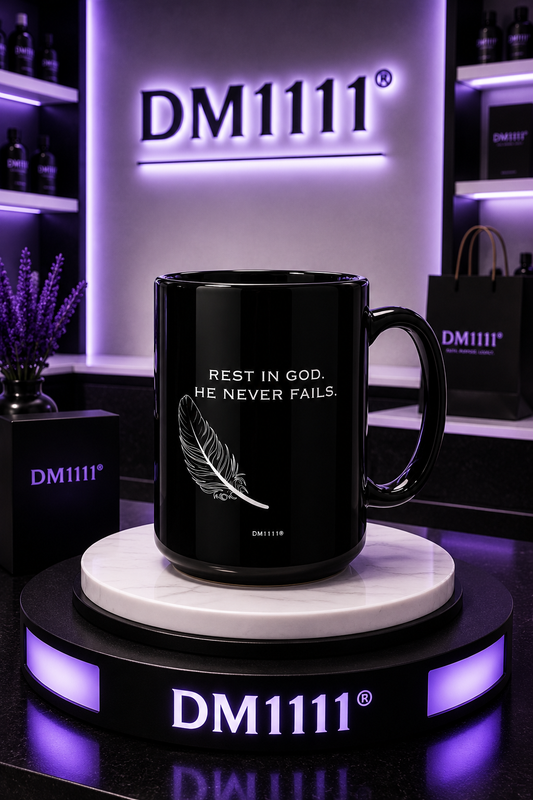 "Rest In God" DM1111 Divine Faith Mug (11oz, 15oz)