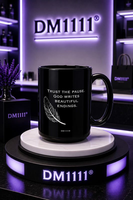 "Trust The Pause" DM1111 Divine Faith Mug (11oz, 15oz)