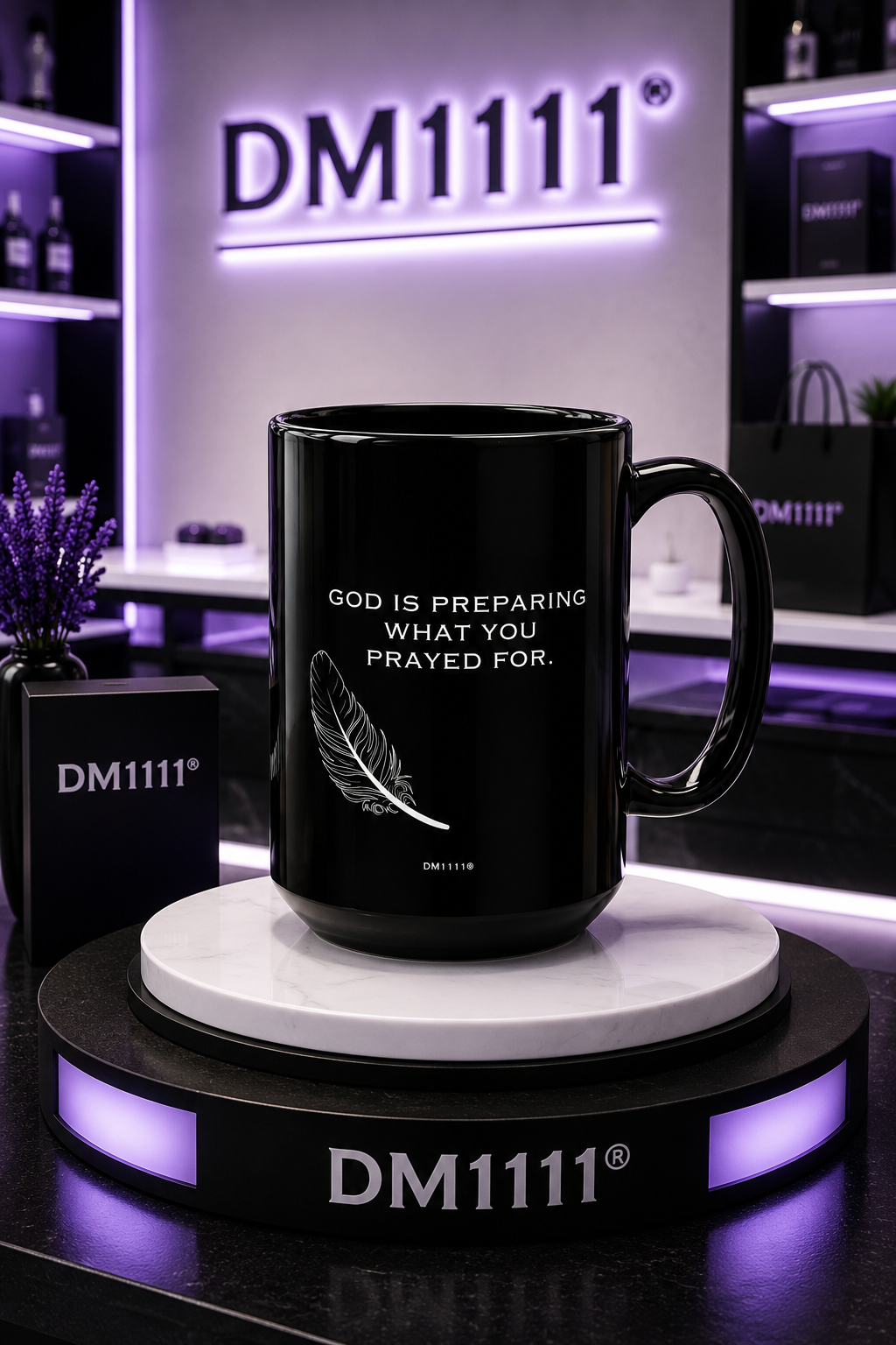"What You Prayed For" DM1111 Divine Faith Mug (11oz, 15oz)